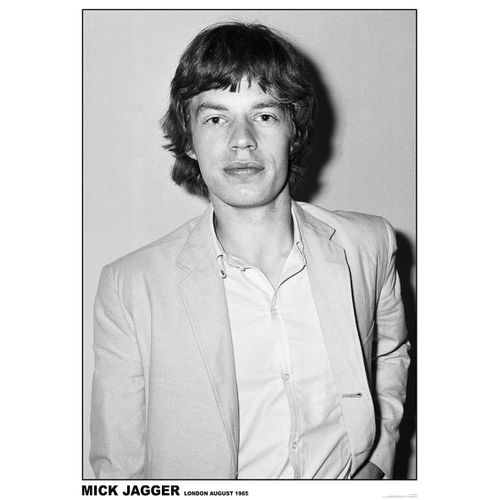 Mick Jagger - Rolling Stones - London Aout 1965 - 59x84cm - Affiche / Poster Envoi En Tube