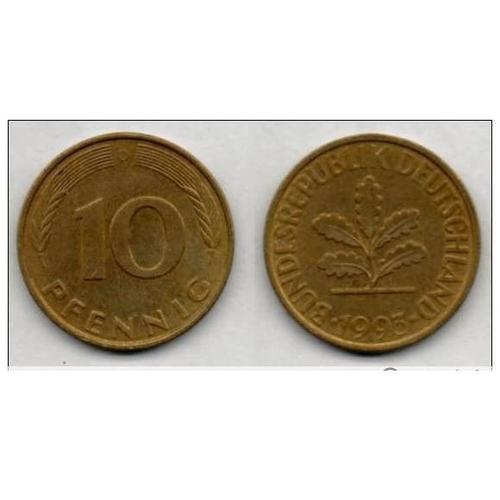 10 Pfennig Allemagne 1993