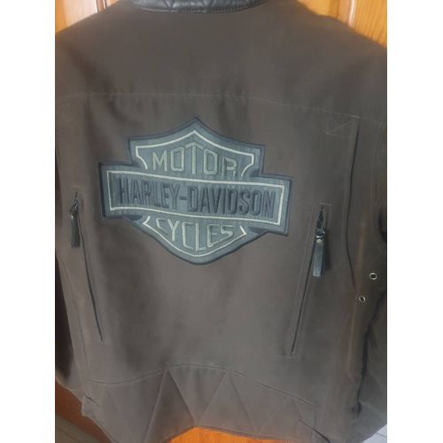 Blouson Cuir Moto Harley Davidson Homme Taille L Américaine Proche Du Neuf