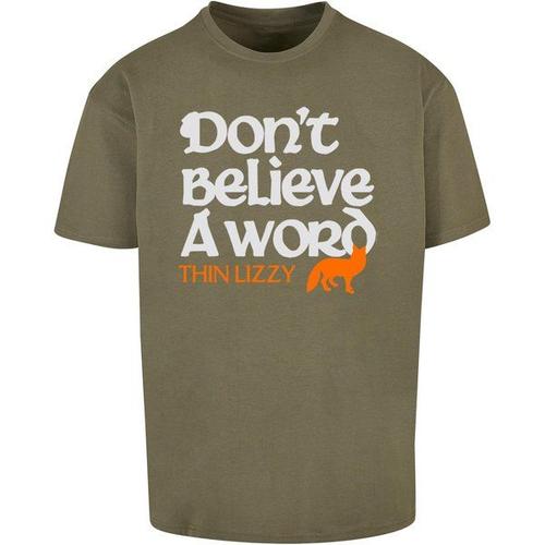 T-Shirt 'thin Lizzy - Dont Believe A Word Fox'