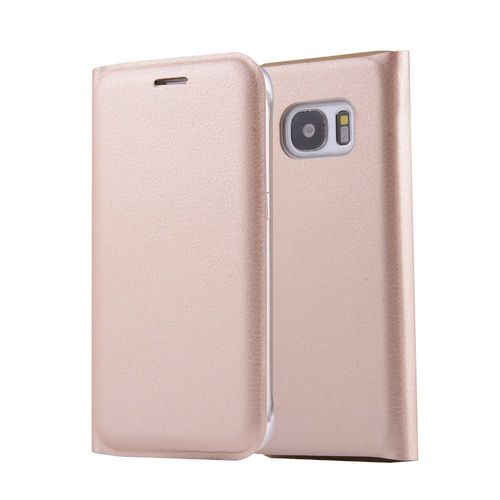 Etui A Rabat Samsung Galaxy S7 Edge Or Full Cover Eco-Cuir (Pu)