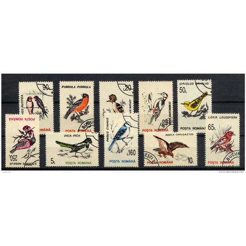 Philatélie - Les Oiseaux Du Monde - Oblitérés