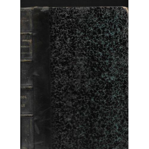 Revue Générale Des Sciences Pures Et Appliquées Tome 45/An 1934