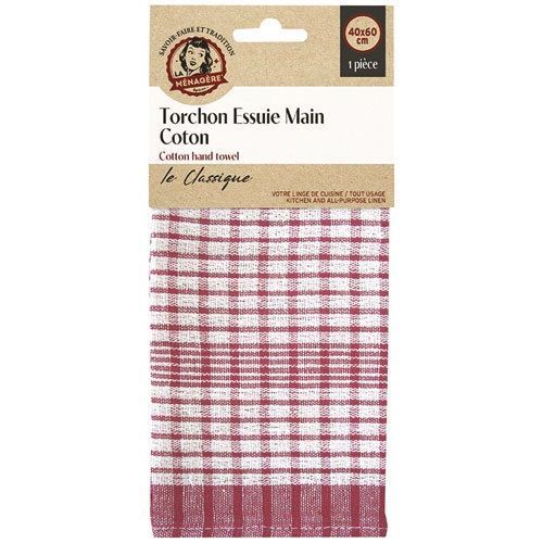 Torchon Essuie Main Coton 40 X 60 Cm