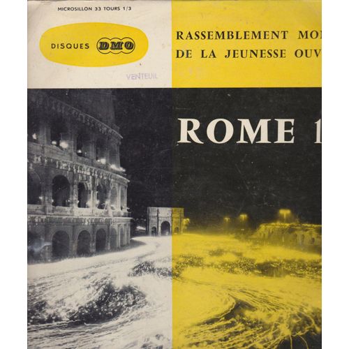 24 Août 1957 Messe À Saint-Paul Hors-Les-Murs - Meeting Au Palais Des Congrès 32000 Délégués De 85 Nations Autour Du Pape Place St Pierre