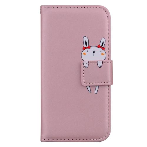 Tongez Étui Pour Huawei Mate 20 Pro Étui En Cuir Couverture Rabotant Simple Entreprise Antichoc Portefeuille - Couleur Or Rose