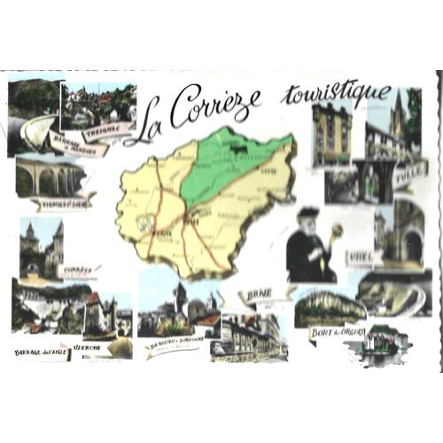 Carte Postale - La Corrèze - Carte 1970