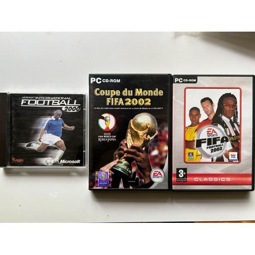Collector: Logiciels Pc Football 2000, 2002, 2003