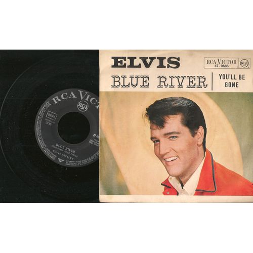 Blue River / You'll Be Gone 45 Tours Allemagne 1967 Rca 47-9686