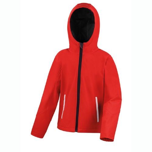 Veste Softshell Enfant - R224j/Y - Rouge Et Noir