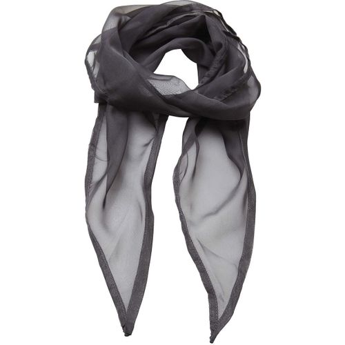 Foulard Mousseline - Pr740 - Gris Fonc?