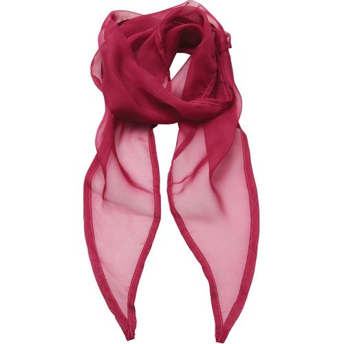 Foulard Mousseline - Pr740 - Rose Fonc?