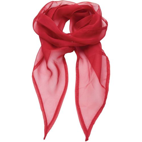 Foulard Mousseline - Pr740 - Rouge
