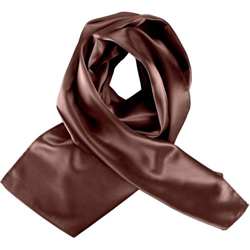 Foulard Femme Satin? - K861 - Marron
