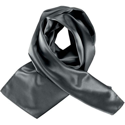 Foulard Femme Satin? - K861 - Gris Fonc?