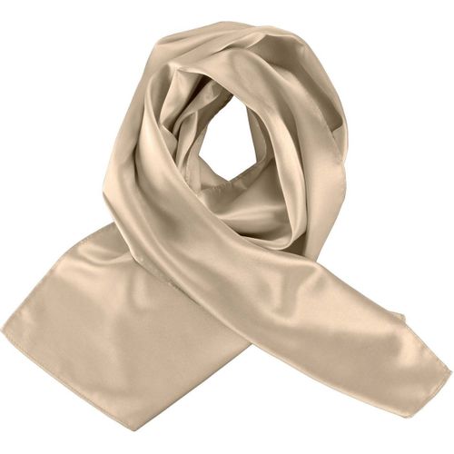 Foulard Femme Satin? - K861 - Beige Naturel