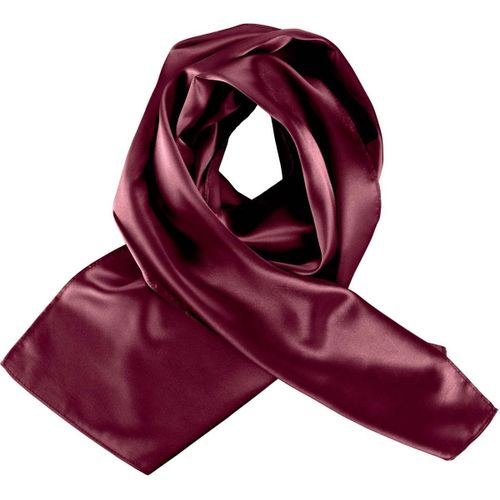 Foulard Femme Satin? - K861 - Rouge Vin