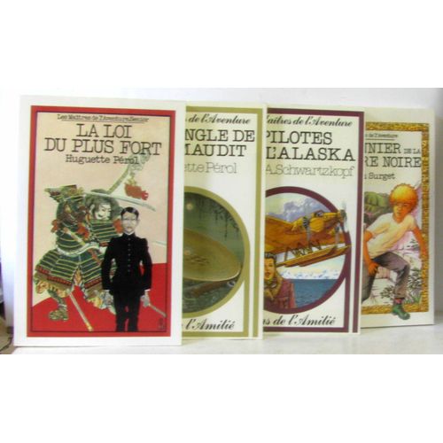 La Loi Du Plus Fort + La Jungle De L'or Maudit + Pilotes De L'alaska + Prisonnier De La Rivière Noire (4 Romans)