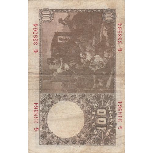 Billet De 100 Pesetas De 1948