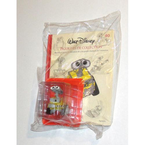 Wall E Figurine Collection Disney Pixar Hachette + Le Livre N°40 Sur Tous Les Secrets Du Personnage Wall E