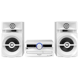 Panasonic SC-UX104EG-W Mini HiFi CD System DAB+ Bluetooth Blanc