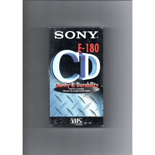 Sony Video Cassette E-180CDd.