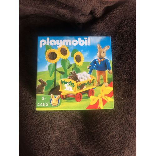 Playmobil 4453 Enfant Lapin Et Chariot