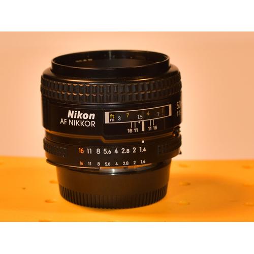 NIKON NIKOR 50mm f1,4 D aussi pour Canon, sony, Fuji, olympus, pentax