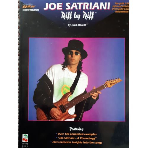 Joe Satriani Riff By Riff 130 Exemples Expliqués Tablature Guitare