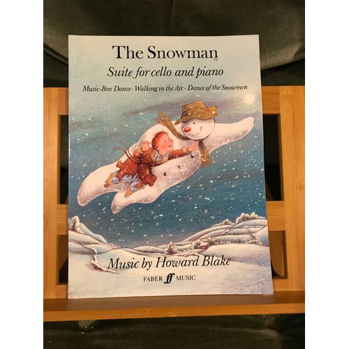 Howard Blake Snowman Suite Pour Violoncelle Et Piano Partition Éditions Faber