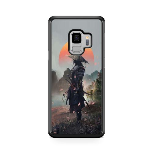 Coque Pour Samsung Galaxy A8 2018 Art Japonais Vague Manga Design Koi Poissons Carpe Retro Japan Wave Samourai Paysage Chine Japon Ref 1876