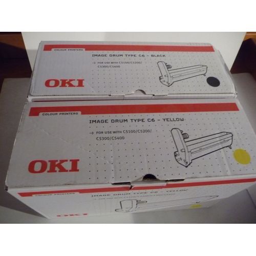 2 Tambours OKI, type 6, C5400/5300 ..Y/B