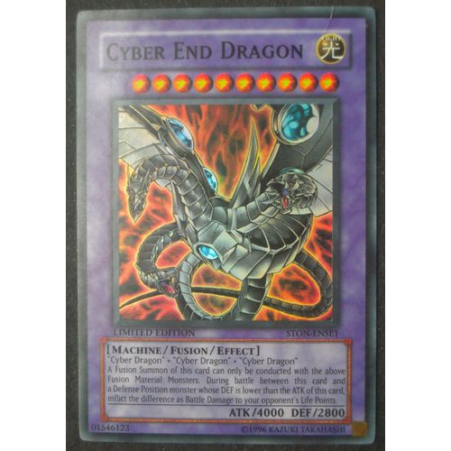 Cyber End Dragon - Ston-Ense1 - Super Rare - Limited Edition