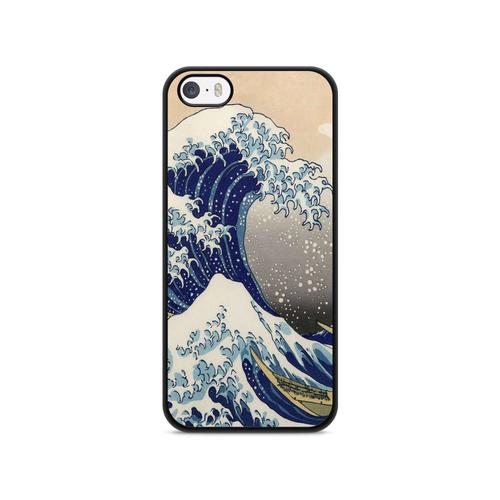 Coque Pour Ipod Touch 5 / Touch 6 Art Japonais Vague Manga Design Koi Poissons Carpe Retro Japan Wave Samourai Paysage Chine Japon Ref 107