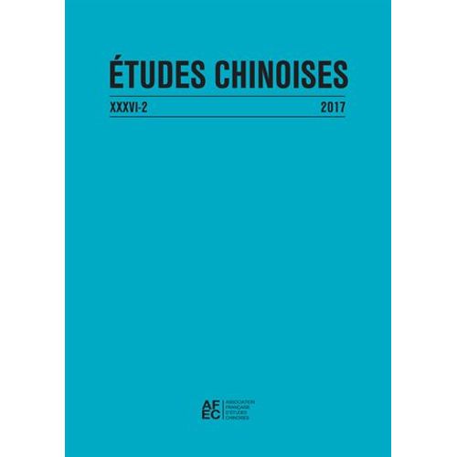 Etudes Chinoises N° 36/2