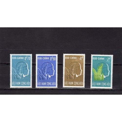 Timbres-Poste Du Vietnam Du Sud (Protection De LEnfance)