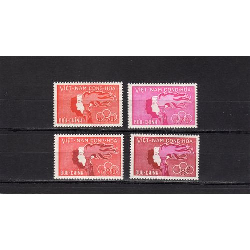 Timbres-Poste Du Vietnam Du Sud (Sports Et Jeunesse)