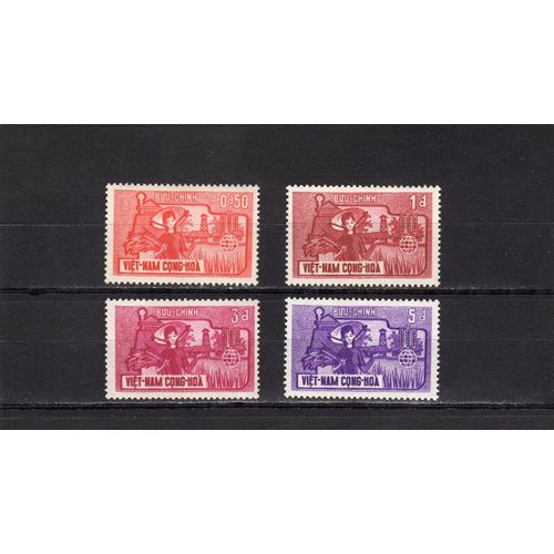 Timbres-Poste Du Vietnam Du Sud (Campagne Mondiale Contre La Faim)