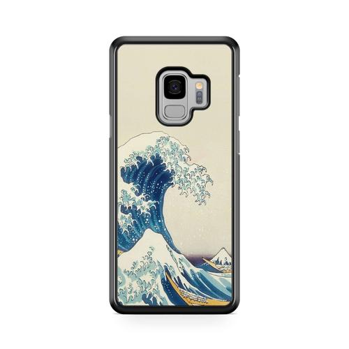 Coque Pour Samsung Galaxy A8 2018 Art Japonais Vague Manga Design Koi Poissons Carpe Retro Japan Wave Samourai Paysage Chine Japon Ref 476