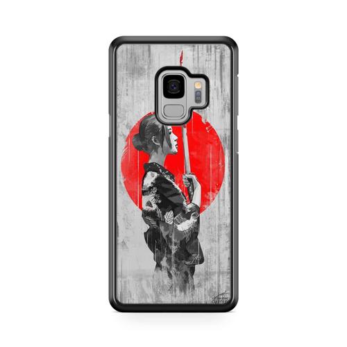 Coque Pour Samsung Galaxy A8 2018 Art Japonais Vague Manga Design Koi Poissons Carpe Retro Japan Wave Samourai Paysage Chine Japon Ref 1376