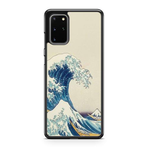 Coque Pour Samsung Galaxy S10 Lite Silicone Tpu Art Japonais Vague Manga Design Koi Poissons Carpe Retro Japan Wave Samourai Paysage Chine Japon Ref 247