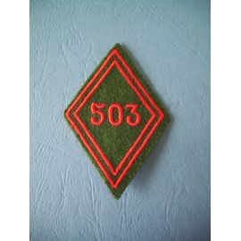 Algerie / Losange Modele 1945 / Groupe De Transport 503 / Gt 503