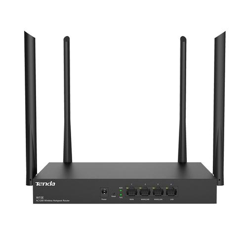 Tenda – routeur/répéteur Wi-Fi sans fil W15E, 2.4/5GHz, AC1200, point d'accès