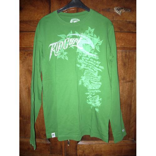 T-Shirt Ripcurl Vert Manches Longues 16ans