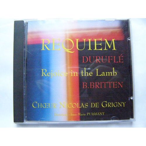 Choeur D'enfant Du Collège Université À Reims Dir Francis Albou : Maurice Duruflé Requiem + John Tavener The Little Lamb De William Blake Benjamin Britten Rejoice In The Lamb 1943 De Christopher Smart