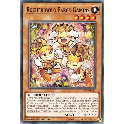 Yu-Gi-Oh! - Sast-Fr022 - Rocherigolo Farce-Gamins - Commune