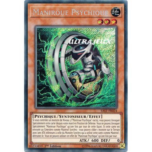 Yu-Gi-Oh! - Sast-Fr024 - Maniroue Psychique - Secret Rare