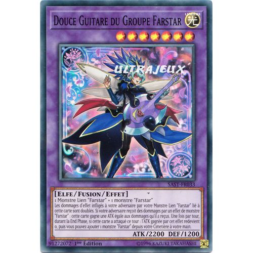 Yu-Gi-Oh! - Sast-Fr033 - Douce Guitare Du Groupe Farstar - Super Rare