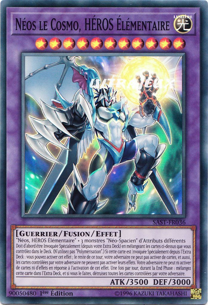 HEROS ELEMENTAIRE SAST-FR036 OCCASION Carte Yu Gi Oh NEOS LE COSMO