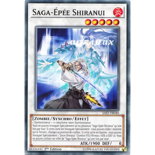 Yu-Gi-Oh! - Sast-Fr040 - Saga-Épée Shiranui - Commune